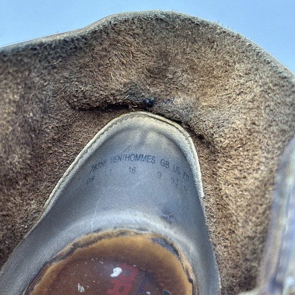 Brown Leather Clarks Desert Boots Mens 9.5 Ankle Casual Lace Up Shoes - Picture 8 of 8